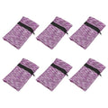 Wrist Pouch Wrist Wallet Wristband with Zipper - color: Purple