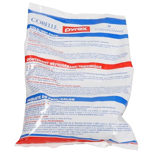 Pyrex Portable Large Cold/Hot Pack (2-Pack) - Made in USA