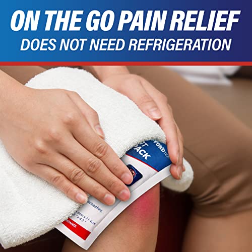 Instant Cold Pack, Disposable, Large, 7.5 x 4.5 Inches, Ice Packs for Pain Relief (6 per Pk) - color: 6 Per Pk
