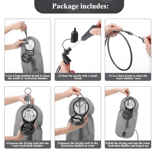 Feekoon Reservoirs Backpack Hydration Bladder Cleaning Kit - color: Grey