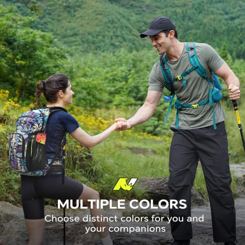 N NEVO RHINO Hydration Backpack, 18L Hiking Backpack with 3L Water Bladder - color: Army Green
