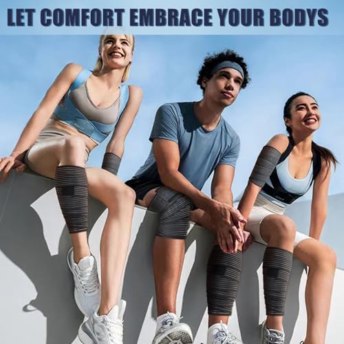 Adjustable Hamstring & Thigh Compression Wrap for Men Women, 1 Pcs - size: 1 Pcs