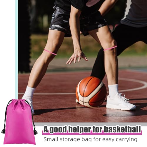 Foilswirl Patella Knee Band Basketball Knee Strap,2,Rose Red,M - color: Rose Red, size: M