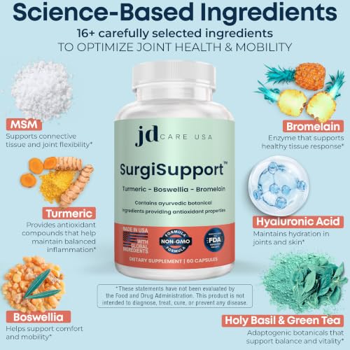Knee Surgery Recovery Kit, 23-Piece Supplies & Gift