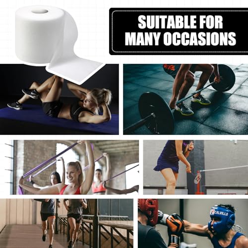 2.75‑Inch 30‑Yard White Athletic Pre‑Wrap Tape - color: White