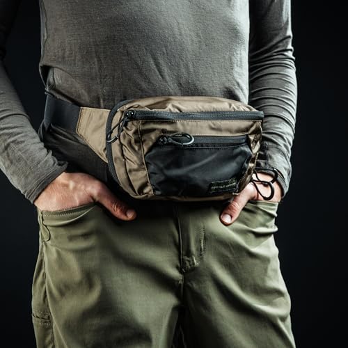 Eberlestock Bando Bag - Tactical Men's Fanny Pack w/Adjustable Waist Belt - color: Gray, size: Standard