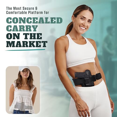 Concealed Carry Gun Belt | Use Your Own IWB Holster for Secure Retention and Safe Trigger Guard Protection - Concealed Carry for Men & Women - size: Extra Large (44" - 52")