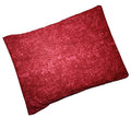 Microwavable Corn Filled Heating Pad and Cold Pack/Washable 100% Cotton Cover (Cross Hatch - Wine, 7.5in W x 11in L) - size: 7.5in W x 11in L, style: Cross Hatch - Wine