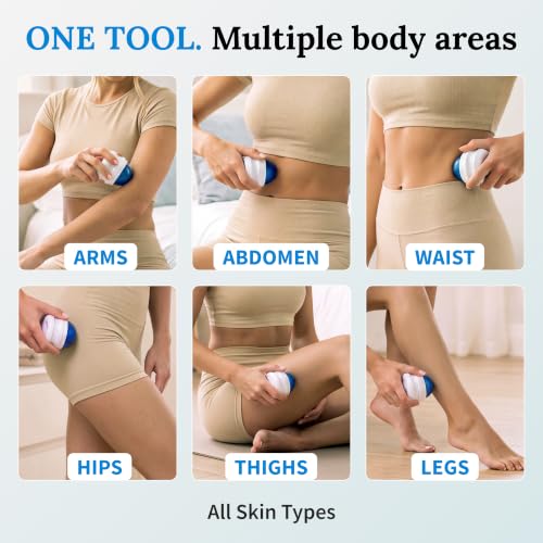 Lymphatic Drainage Massager, Fibro Roller Ball for Post Surgery Recovery