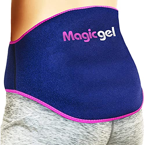 Magic Gel Ice Pack for Back Pain Relief | 1 Pack Reusable Lower Back Wrap for Hot or Cold Therapy | Relief for Lower Lumbar, Sciatic Nerve, Herniated or Degenerative Disc, Coccyx, Tailbone Pain - style: Back Gel Pack - 1 Pack