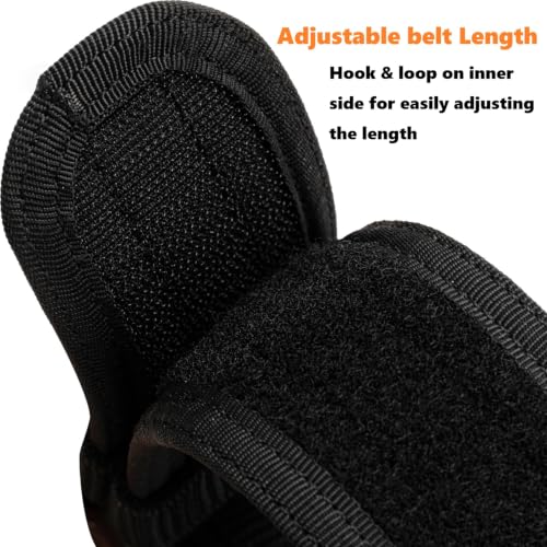 Security EMS EMT Firefighters Work Belt 2" Wide Camping Hiking Utility Tool Belt Airsoft Paintball Gear Holster Belt - color: Black(2 Inch Width), size: Large