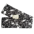 Fusion Belts Running Belt for Women & Men - Patented Side Zipper On Design - color: Paint Splatter, size: Small