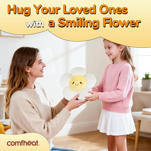 Microwave Heating Pad for Pain Relief, Moist Heat Pack - style: Flower