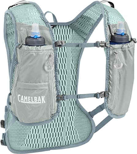 CamelBak Zephyr Pro Running Hydration Vest - color: Pigeon/Blue Surf