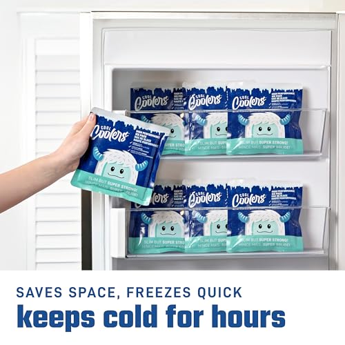 Cool Coolers by Fit & Fresh High Performance Ice Packs for Lunch Bags, 4pk - color: Blue (4 Pack)