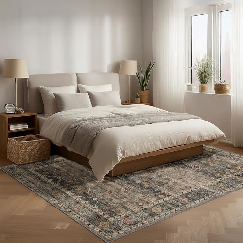 Ruaruarug Washable Area Rug 4×6 for Living Room, Ultra Soft, Camel - color: Camel, size: 4' x 6' (Rectangular)