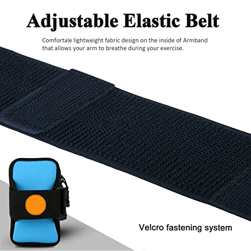Phone Holder for Running Women Men Kids,iPhone Armband 17 16 16e 15 14 13 12 11 Pro Max Xs Xr X Plus Mini,Galaxy Ultra S26 S25 S24 S23 Note 20,Cell Phone Arm Band Workout Exercise Walking Bag - color: 4-Blue