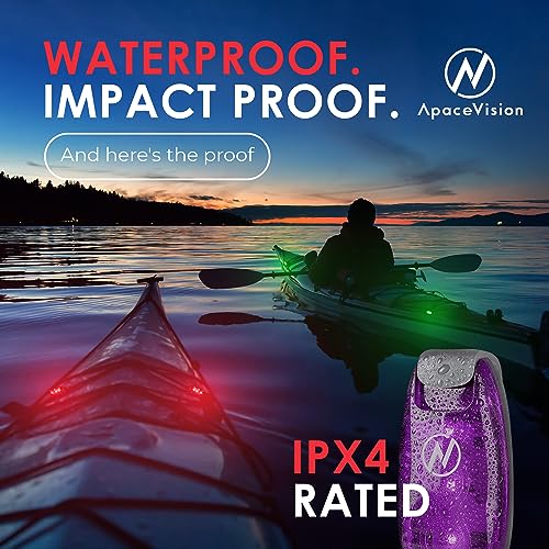 LED Safety Light (2 Pack) with Bonus Items – Clip On Strobe/Running Lights for Runners, Dogs, Bikes, Walking and More - color: Purple