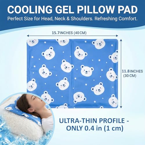 Large Gel Ice Pack for Injuries Reusable, Flexible Hot Cold Therapy Pad for Hip, Back, Knee, Leg, Soothing Pain from Bruises & Sprains, Muscle Aches, Relief for Surgery, Back Pain