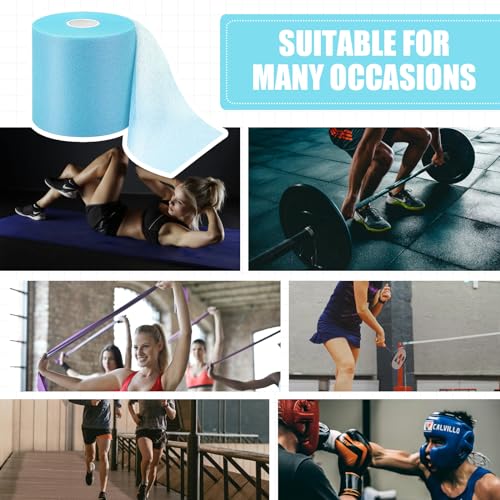 2.75‑Inch 30‑Yard Light‑Blue Athletic Pre‑Wrap Tape - color: Light Blue