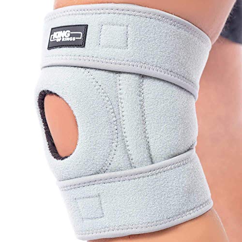 King of Kings Patella Knee Brace for Arthritis Pain, Grey - color: Grey