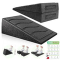 Squat Wedge Block, 960 LBS Weight Capacity, Slant Board for Calf Stretching - color: Classic&Black