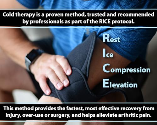 Cold & Hot Therapy System Ice Pack - Ice It! ® MaxCOMFORT™ (Medium Wrap (530)) – from Battle Creek Equipment. Ideal for Pain Relief, Recovery from Physical Activity, and Every Day use. - size: Medium 6x9