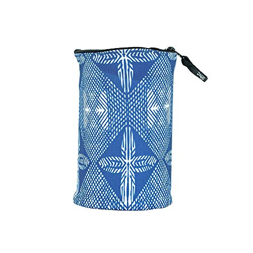 Travel Wrist Wallet Pouch With Zipper Pocket For Cash, Cards, Money. Made For Travel, Running, Walking & Hiking - Maui Blue/Black - color: Maui Blue / Black