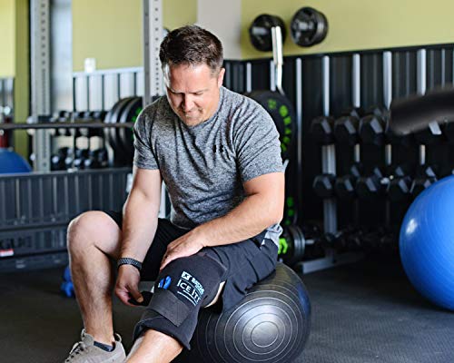 Cold & Hot Therapy System Ice Pack Wrap - Ice It MaxCOMFORT (Knee (512) Ideal for Pain Relief, Recovery from Physical Activity, and Every Day use. - from Battle Creek Equipment