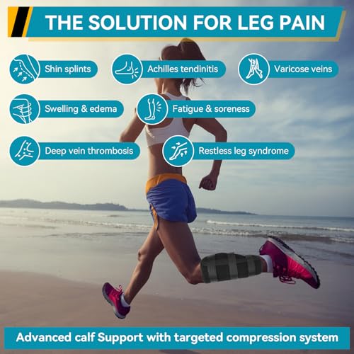 Agatige Calf Fixed Stabilizer, Comfortable Fibula Fracture Brace Calf Support Strap Splint Tibia and Fibula Protector Shank Fracture Fixation Strap for Men and Women (S) - size: S