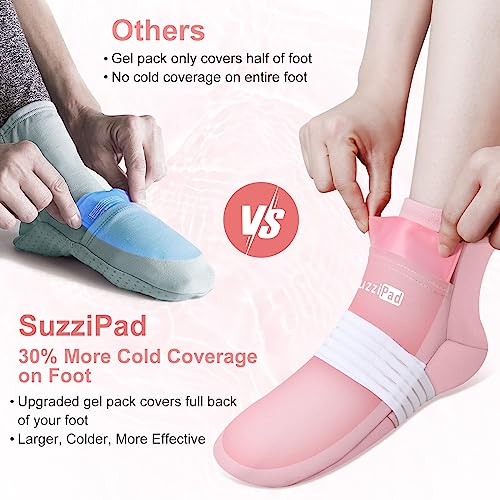 SuzziPad Chemo Gloves and Socks for Chemotherapy, Cancer Comfort Items, Include 10 Ice Pack, Ideal for Soothing Hand and Foot Discomfort, L - size: L, style: Cold Therapy Socks and Gloves