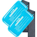 REVIX Ice Packs for Injuries Reusable, 2 Pack Hot & Cold Gel Packs, Large - color: Blue, size: Large 12 x 6 Inch
