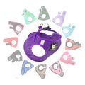 EcoBark Step in Dog Harness, Reflective & Adjustable Mini Halter Vest - color: Purple, size: XXXS- 2 to 3 lbs- Chest up to 10 in (Pack of 1)