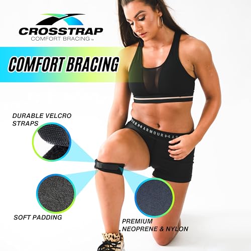 Stabilizing Patella Knee Strap | Patella Tendon Brace for Running, Cycling, Hiking, and Sports | Pain Relief and Support, Knee Stabilizer Brace For Exercise - size: 1 Strap (Large)