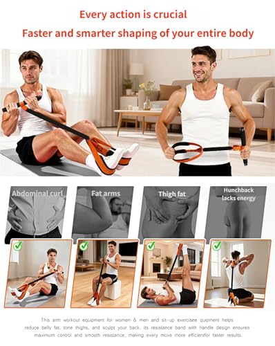 Multifunction Pedal Resistance Band with Handle,Tube/Petal/Foot/Full Body Resistance Bands with Handles,Multifunctional Foot Pedal Resistance Band,Leg Raise Straps. - color: Purple 55lbs