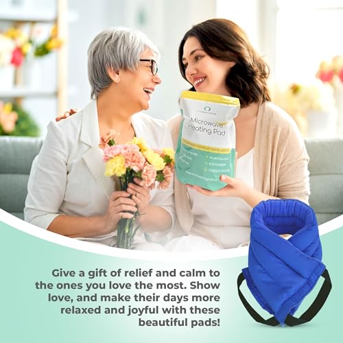 MHP Microwavable Heating Pad for Back-Most Heat Pack for Pain Relief - style: Blue