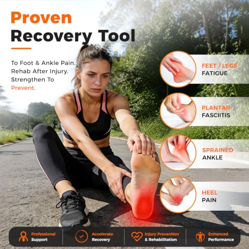 Adjustable Balance Board for Ankle Strengthening & Stability - color: Pink, size: 11.8*4.3 inch