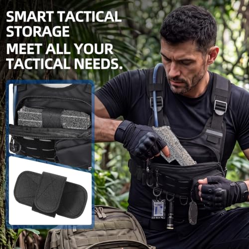 NOOLA Running Vest with 2L Water Bladder and Gear Holster - size: Small