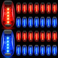 Copkim 30/60/100 Pcs LED Running Light Bulk - color: Red, Blue