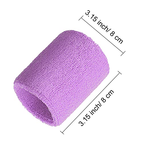 WILLBOND Wrist Sweatbands - color: Fresh Purple