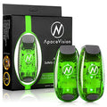LED Safety Light (2 Pack) with Bonus Items – Clip On Strobe/Running Lights for Runners, Dogs, Bikes, Walking and More - color: Green