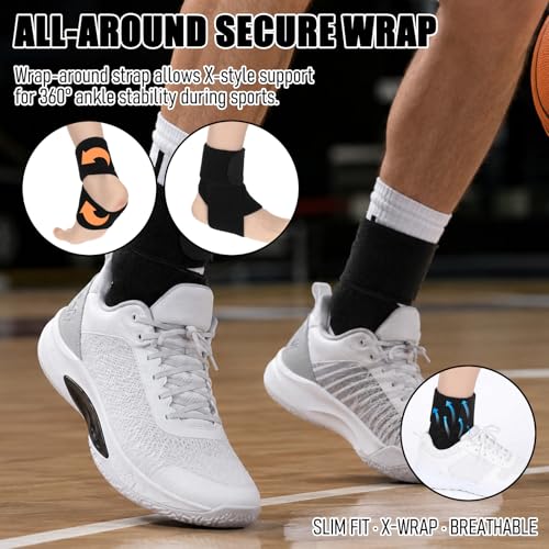 Ankle Support Brace Ankle Wrap Breathable Sleeve Compression