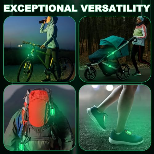 Copkim 30/60/100 Pcs LED Running Light Bulk - color: green