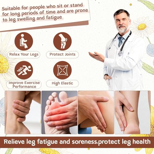 Fall Compression Socks for Women Autumn 20-30MmHg Knee High Socks