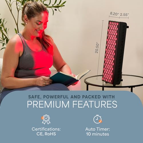 Lifepro Bioheal Red Light Therapy Panel 90 &120 Dual Chip LED - size: Large