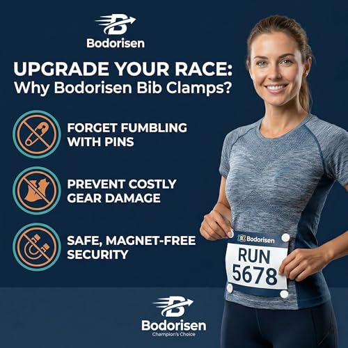 20PCS Running Bib Clips - Race Holder Bib holder for Runners Replacement for Bib Pins - Non-Magnetic Secure Snap Lock Fasteners for Marathon, Cycling, and Event Numbers - Funny Style - style: Style-A