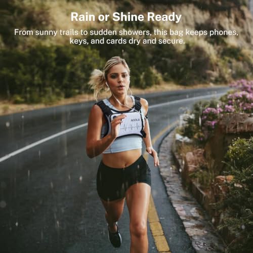 NOOLA Running Chest Pack, Running Vest for Men Women with Reflective Back