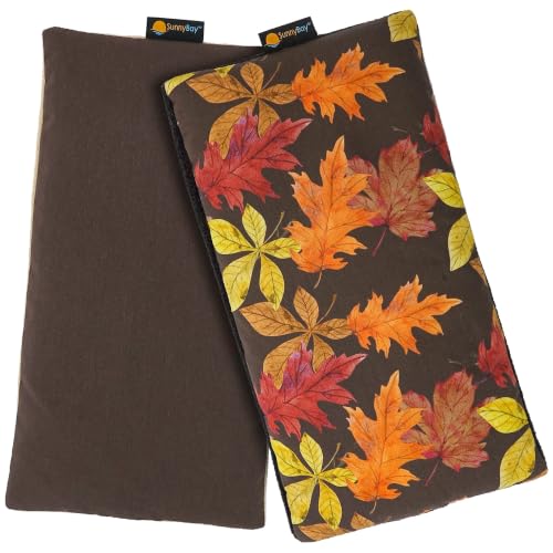 SunnyBay Heating Pad, Neck and Shoulder Wrap, 6x11 inch, Leaves - color: Pack of 2 - Leaves