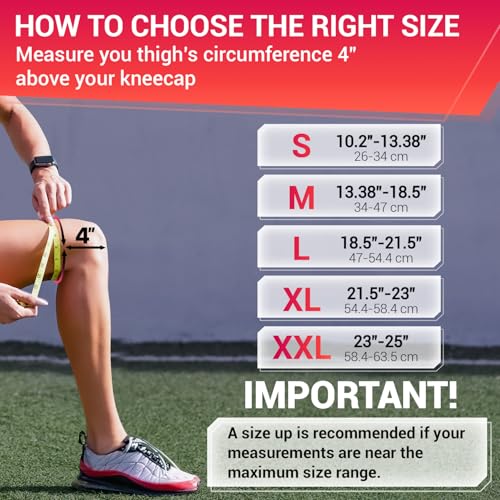 DR. BRACE ELITE Knee Brace with Side Stabilizers & Patella Gel Pads - color: Sunrise, size: Medium
