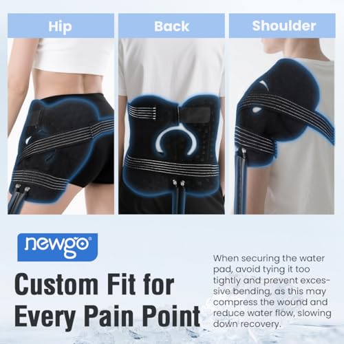 NEWGO Ice Machine for Knee After Surgery, Portable Cold Therapy Machine